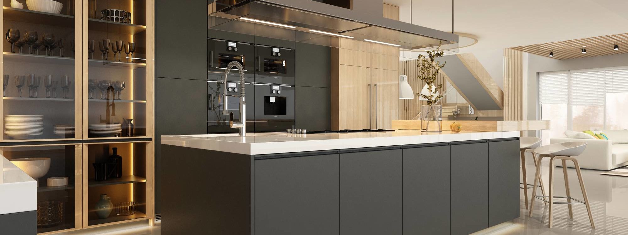 CUISINE_EQUIPEE 2000X750 | Caro Pro 67 Pourquoi choisir le carrelage pour son intérieur ? Bischheim