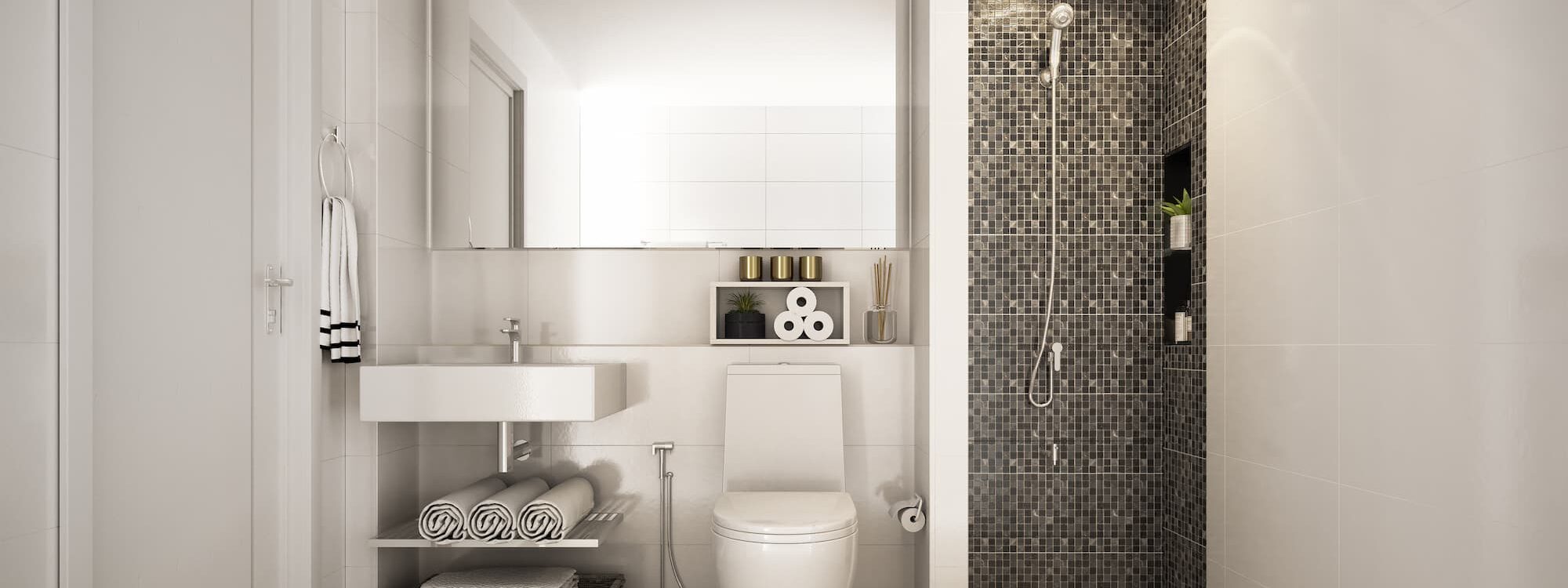 Comment associer plusieurs tailles de carrelage dans la salle de bain ? Bischwiller