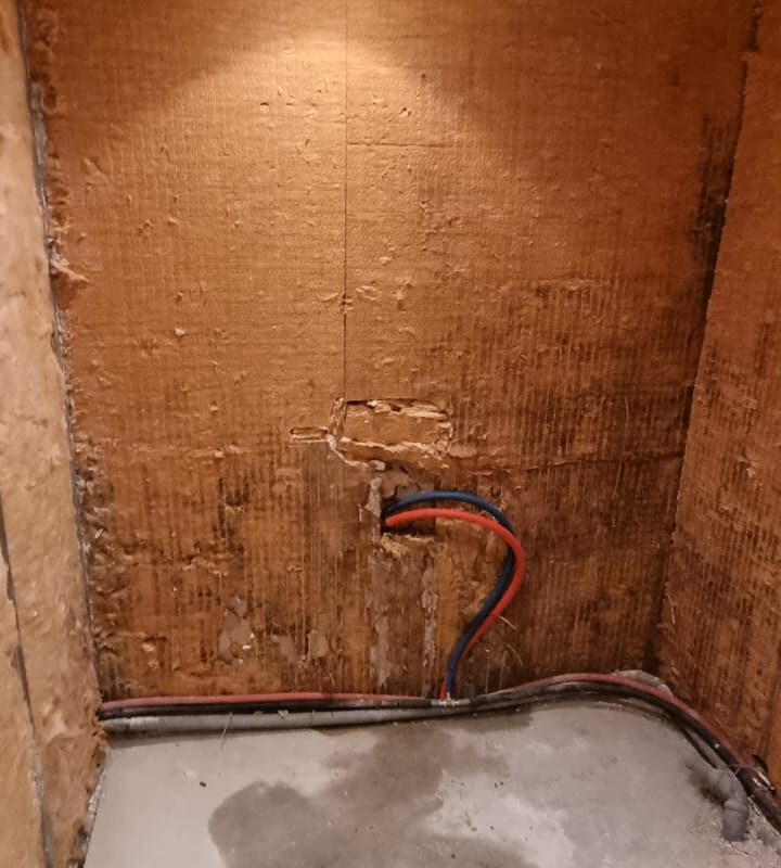 Rénovation salle de bain complète à l&#8217;Orangerie Strasbourg en carrelage 120&#215;60 marbré Erstein 0