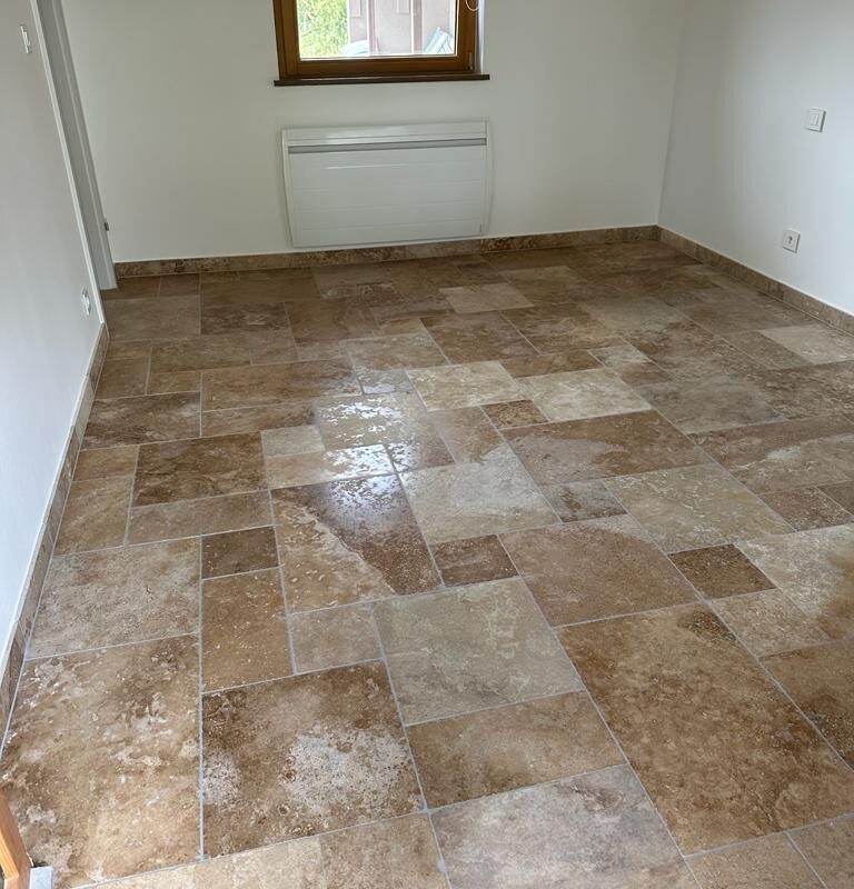 Pierre naturelle travertin Schiltigheim 1