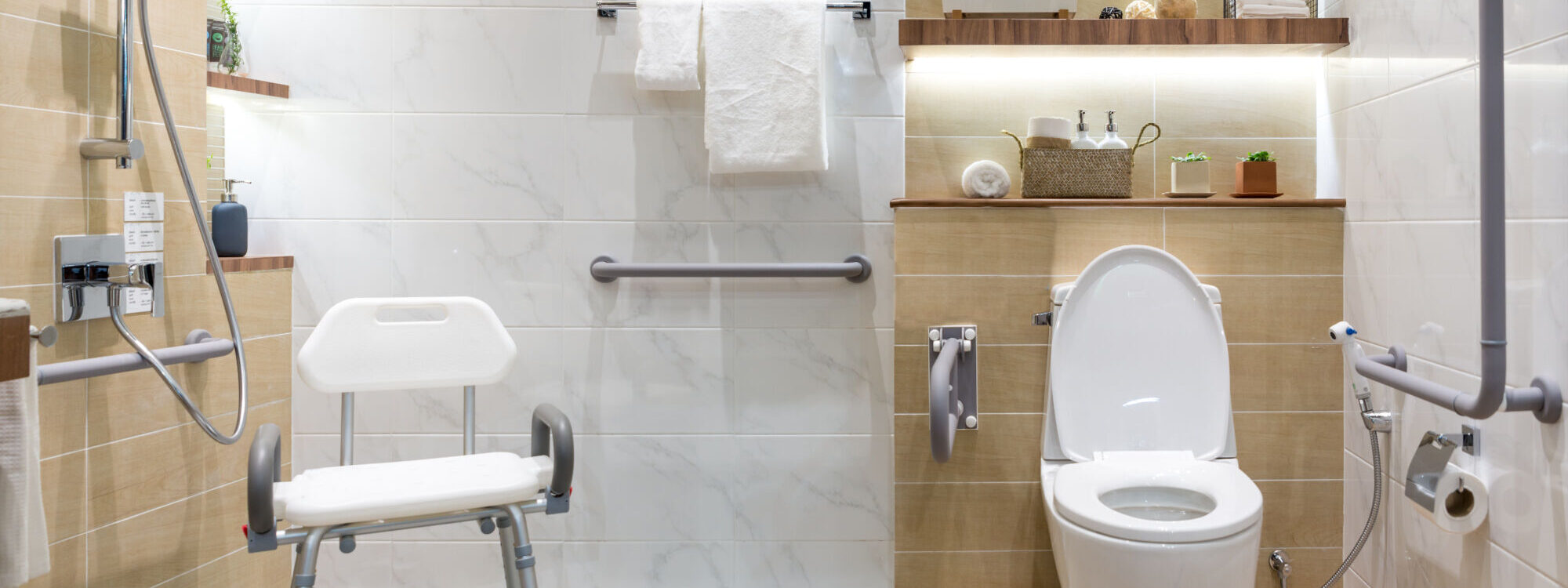 SDBPMR 2000X750 | Caro Pro 67 Salle de bain PMR : comment allier confort, sécurité et esthétisme ? Lingolsheim